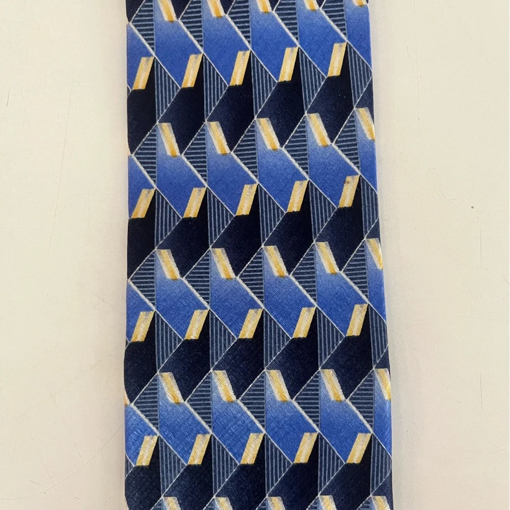 Van Heusen Stain Resistant Boys Tie Geometric Print